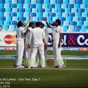 Pakistan vs Sri Lanka, 2nd Test, Day 1, Dubai