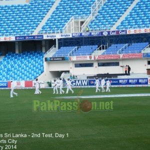 Pakistan vs Sri Lanka, 2nd Test, Day 1, Dubai