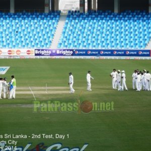 Pakistan vs Sri Lanka, 2nd Test, Day 1, Dubai