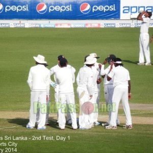 Pakistan vs Sri Lanka, 2nd Test, Day 1, Dubai