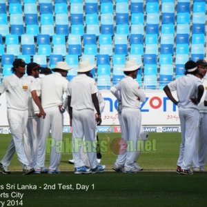 Pakistan vs Sri Lanka, 2nd Test, Day 1, Dubai