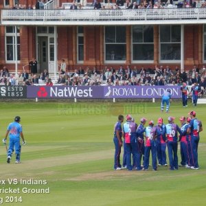 Middlesex vs Indians - Lords 2014