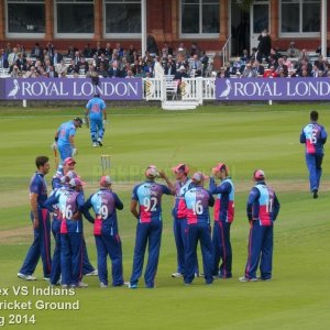 Middlesex vs Indians - Lords 2014