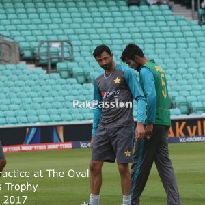 Mohammad Amir, Junaid Khan and Azhar Mahmood