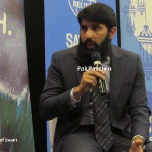 Misbah-ul-Haq at Islamic Relief Event