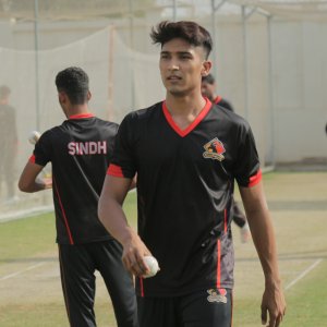 Mohammad Hasnain in training