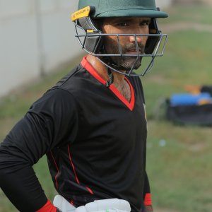 Asad Shafiq in training