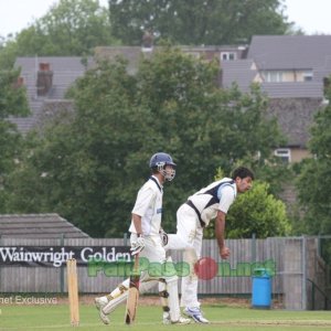 Mansoor Amjad Playing for Colne Cricket Club