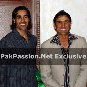 Younis Khan and Umar Gul