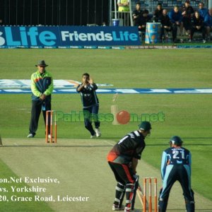 Leicestershire vs. Yorkshire, Friends Life T20, 29 June 2011.