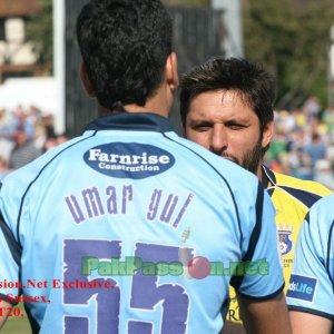 Shahid Afridi & Umar Gul
