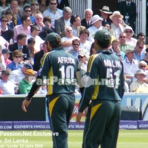 Shahid Afridi and Shoaib Malik