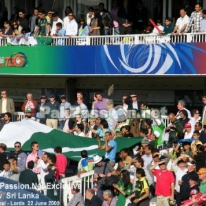 Pakistani supporters at the 2009 T20 World Final