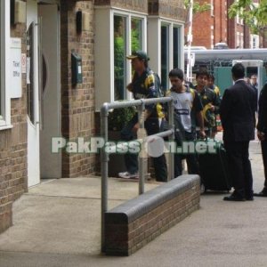 Pakistan check-in at Lord's