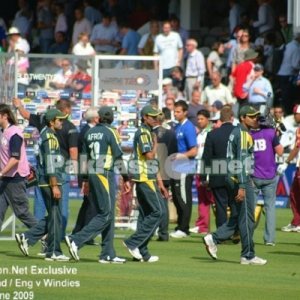 Pakistani players at The Oval