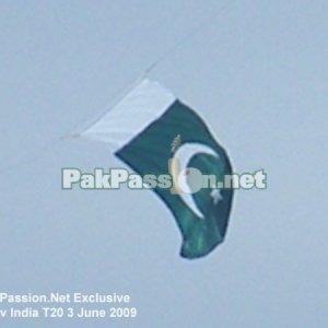 Pakistani flag at The Oval