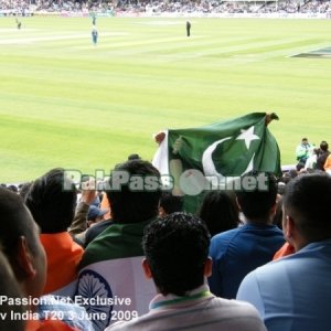 A fan's view of the ground at The Oval