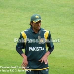 Mohammed Amir in the field