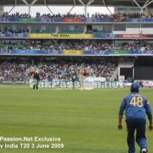 Suresh Raina in the outfield