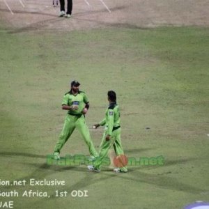 Shahid Afridi and Shoaib Akhtar