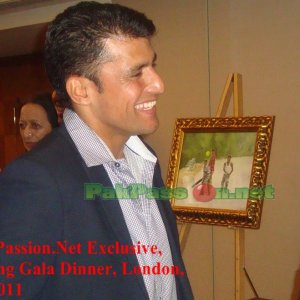 Yasir Arafat at the Islamic Relief Fundraising Dinner in London