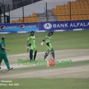 Shahid Afridi and Fawad Alam