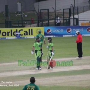 Shahid Afridi and Fawad Alam