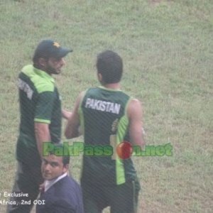 Shahid Afridi and Wahab Riaz