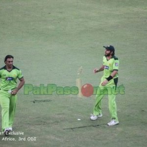 Shahid Afridi and Shoaib Akhtar