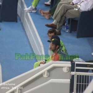 Pakistan Team's Dug Out