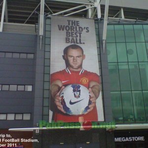 Rooney Picture at Old Trafford