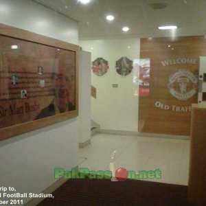 Old Trafford Director inside view