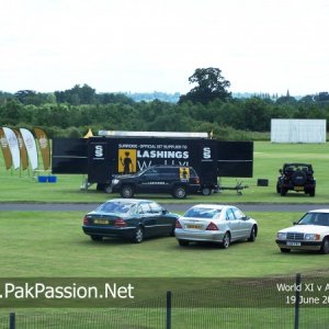 Distant view of the ground