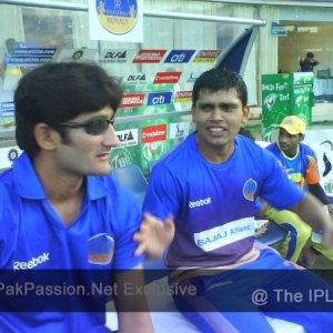 IPL 2008 Final Kamran Akmal & Sohail Tanvir