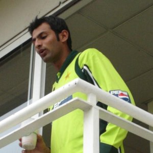 Shoaib Malik at the Oval