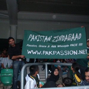 Salman and the PP Banner