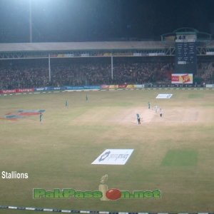 Rams and Stallions Final at the National Stadium, in Karachi.