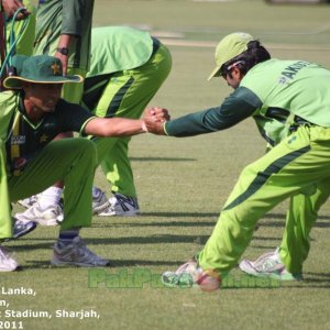 Sharjah Practice Session