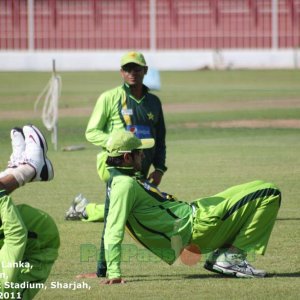 Sharjah Practice Session