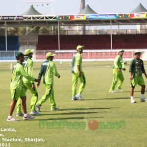 Sharjah Practice Session