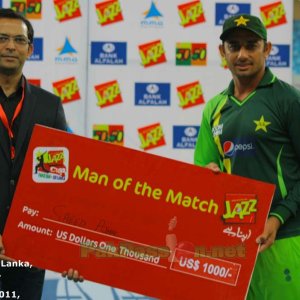 Saeed Ajmal: Man of the Match