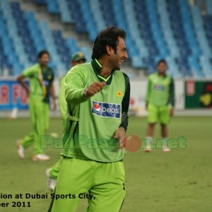 Pakistan vs Sri Lanka | 3rd ODI | Dubai | 18/11/11 | Pre-Match Practice Pic