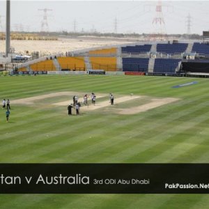 Pakistan v Australia - 3rd ODI at Abu Dhabi