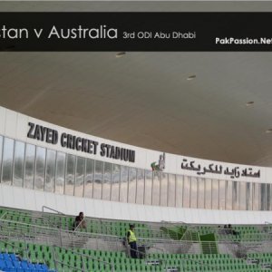 Sheikh Zayed Cricket Stadium, Abu Dhabi