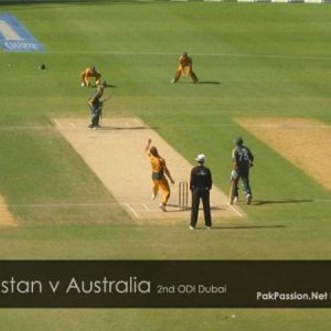 Pakistan v Australia - 3rd ODI at Abu Dhabi