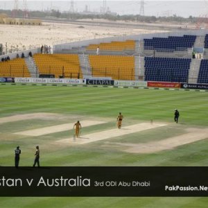 Pakistan v Australia - 3rd ODI at Abu Dhabi