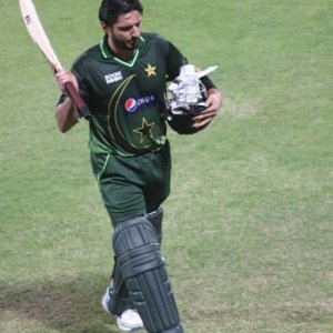 BoomBoom Afridi after his match-winning knock