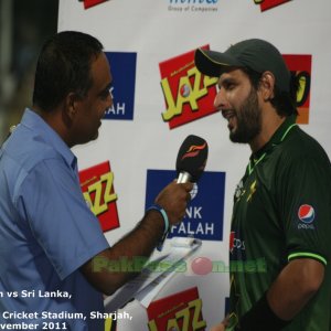 Shahid Afridi talks about his match winning performance