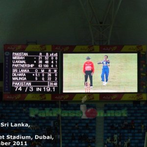 Pakistan vs Sri Lanka | 2nd ODI | Dubai | 14 November 2011