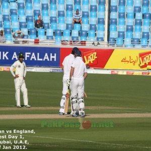 Pakistan vs England | First Test : Day 1 | 17 January 2012 | Dubai Sports C